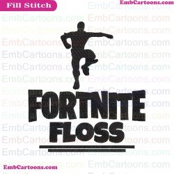 Fortnite Floss Svg Embroidery Design 9