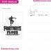 Fortnite Floss Svg Embroidery Design 9