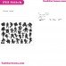Fortnite Group Characters Silhouette Embroidery Design