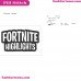 Fortnite Highlights Svg Embroidery Design