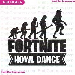 Fortnite Howl Dance Svg Fortnite Clipart Fortnite Svg For Cricut Fortnite Svg File For Cricut Fortnite Embroidery Design