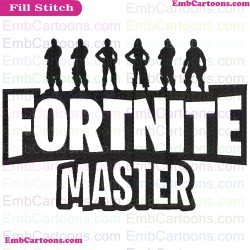 Fortnite Jmaster Svgfortnite Bundle Fortnite Alphabet Svgfortnite Font Embroidery Design