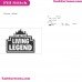 Fortnite Living Legend Svg Dxf Png Eps Embroidery Design