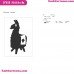 Fortnite Llama Silhouette Embroidery Design 04