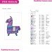 Fortnite Llama Silhouette Embroidery Design 06