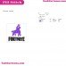 Fortnite Llama Silhouette Embroidery Design 11