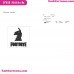 Fortnite Llama Silhouette Embroidery Design 12