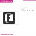Fortnite Logo Silhouette Embroidery Design 11