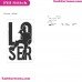 Fortnite Loser Silhouette Embroidery Design