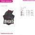 Fortnite Nyght Silhouette Embroidery Design