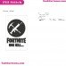 Fortnite One Kill Svg Embroidery Design