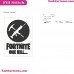 Fortnite One Kill Svg Embroidery Design
