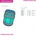 Fortnite Slurp Juice Silhouette Embroidery Design 02