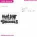 Fortnite Squad Goals Silhouette Embroidery Design 09