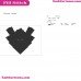 Fortnite Streamer Ninja NINJASHYPER Balck Silhouette Embroidery Design
