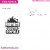 Fortnite Winter Royale Svg Embroidery Design