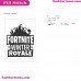 Fortnite Winter Royale Svg Embroidery Design