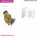 Fred Flintstone The Flintstones Embroidery Design 3