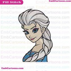 Frozen Disney Olaf Clipart Embroidery Design