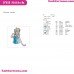 Frozen Elsa Embroidery Design