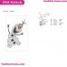 Frozen Olaf Dancing Embroidery Design 2