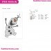 Frozen Olaf Dancing Embroidery Design 2