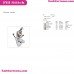 Frozen Olaf Dancing Embroidery Design 4