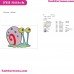 Gary The Snail Spongebob Squarepants Embroidery Design