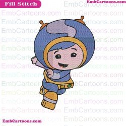 Geoteam Umizoomi Embroidery Design