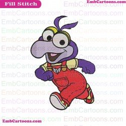 Gonzo 2 Muppet Babies Embroidery Design