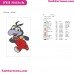 Gonzo 2 Muppet Babies Embroidery Design