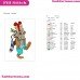 Goofy Christmas With Holding Presents Embroidery Design