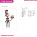 Happy Birthday Cake Dr Seuss The Cat In The Hat Embroidery Design