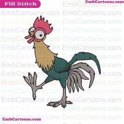 Hei Hei The Rooster 2 Moana Embroidery Design