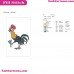 Hei Hei The Rooster 2 Moana Embroidery Design