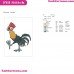 Hei Hei The Rooster 2 Moana Embroidery Design