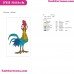 Heihei Moana Embroidery Design