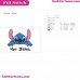 Her Stitch Lilo And Stitch Embroidery Design
