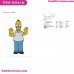 Homer Simpson The Simpsons Embroidery Design