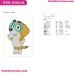 Honey Bluey Friends Embroidery Design