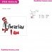 I Am Librarian Dr Seuss The Cat In The Hat Embroidery Design