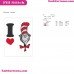 I Love Dr Seuss The Cat In The Hat Embroidery Design