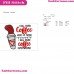 I Will Drink Coffee Here Or There Everywhere Dr Seuss The Cat In The Hat Embroidery Design