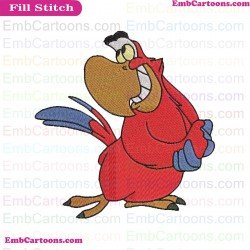 Iago Aladdin Embroidery Design