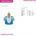 Ice King Adventure Time Embroidery Design