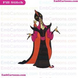 Jafar Aladdin Embroidery Design