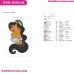 Jasmine 3 Aladdin Embroidery Design