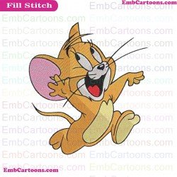 Jerry Tom Tom And Jerry Embroidery Design