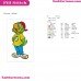 Jose Carioca Hands Behind The Back Saludos Amigos Embroidery Design