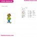 Jose Carioca Hands Behind The Back Saludos Amigos Embroidery Design